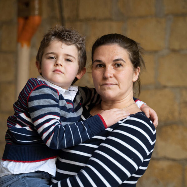 Mamma Maria e suo figlio Marco
